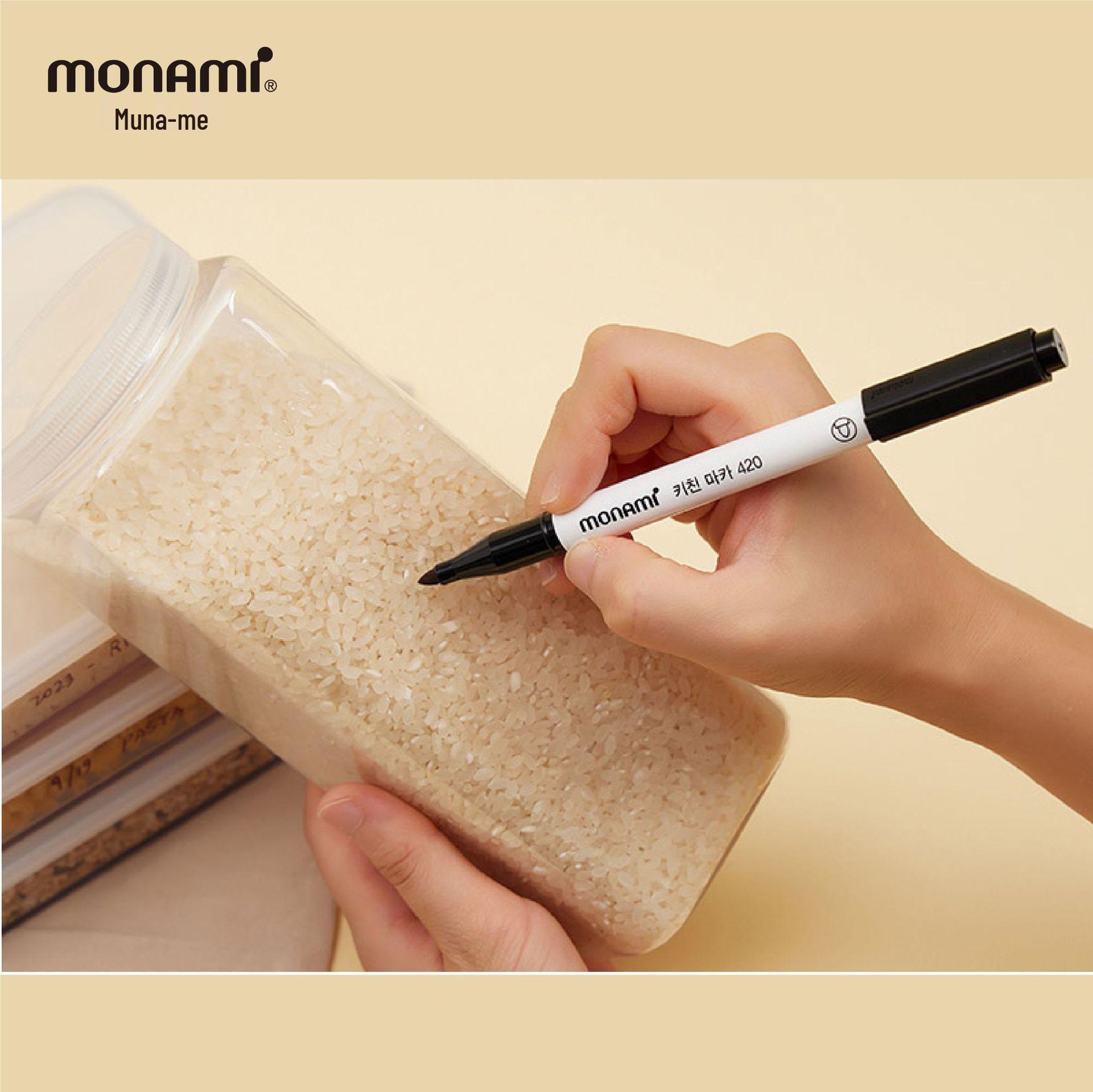 Monami 420 Ceramic & Grout Marker Pen for Food Containers, Original Korean Import, Model 05034 чёрный
Monami 420 Ceramic & Grout Marker Pen for Food Containers, Original Korean Import, Model 05034 чёрный