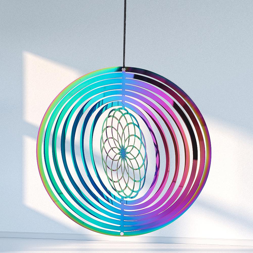 Красочные Мандала Ветер Spinner 3D Вращающиеся колокольчики с плавным визуальным эффектом Подвесные Йога Чакра Рейки Медитация Садовый декор
Красочные Мандала Ветер Spinner 3D Вращающиеся колокольчики с плавным визуальным эффектом Подвесные Йога Чакра Рейки Медитация Садовый декор