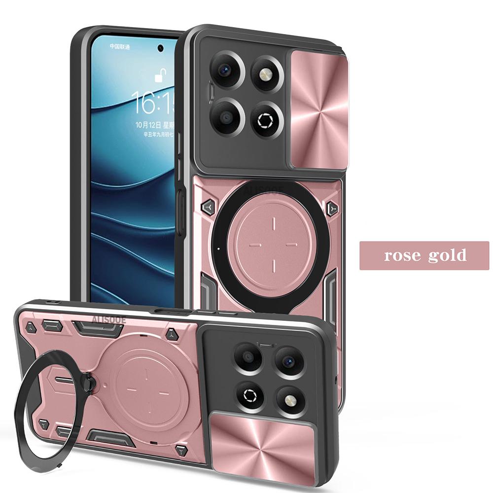 Armor Funda for Honor X6B 4G Case Slide Camera Lens Magnetic Ring Stand Shockproof Cover for Honor X6B Shockproof Capa for Honor X6B 4G рожевий колір золота
Armor Funda for Honor X6B 4G Case Slide Camera Lens Magnetic Ring Stand Shockproof Cover for Honor X6B Shockproof Capa for Honor X6B 4G рожевий колір золота