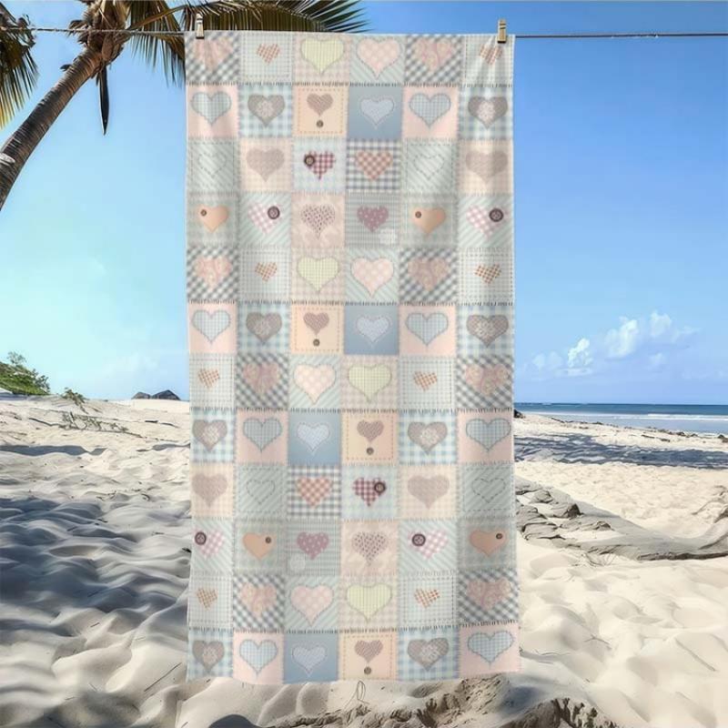 Retro Heart Shape Beach Towel | Ultra-Absorbent, Quick-Dry, Comfortable Polyester Blend, Ideal for Beach, Pool, Bathroom, Yoga W30*H60(CM)
Retro Heart Shape Beach Towel | Ultra-Absorbent, Quick-Dry, Comfortable Polyester Blend, Ideal for Beach, Pool, Bathroom, Yoga W30*H60(CM)