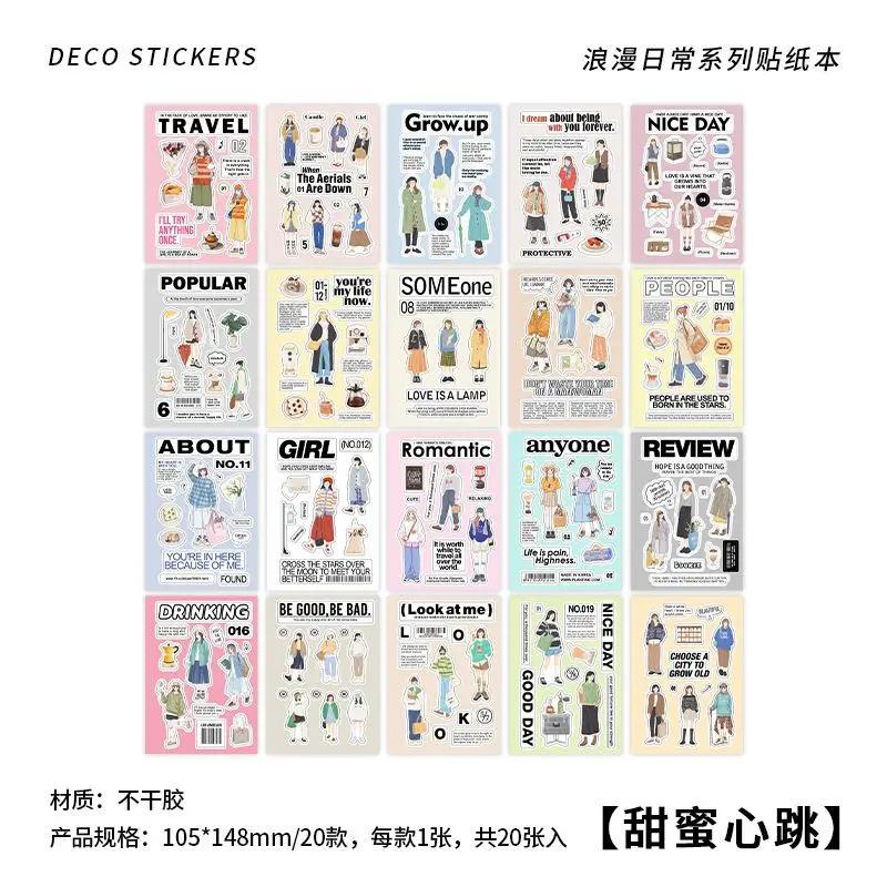 Stickers Book Cartoon Girl Decorative Decal Seal for DIY Diary Planner Scrapbook Album School Supplies Stationery
Stickers Book Cartoon Girl Decorative Decal Seal for DIY Diary Planner Scrapbook Album School Supplies Stationery