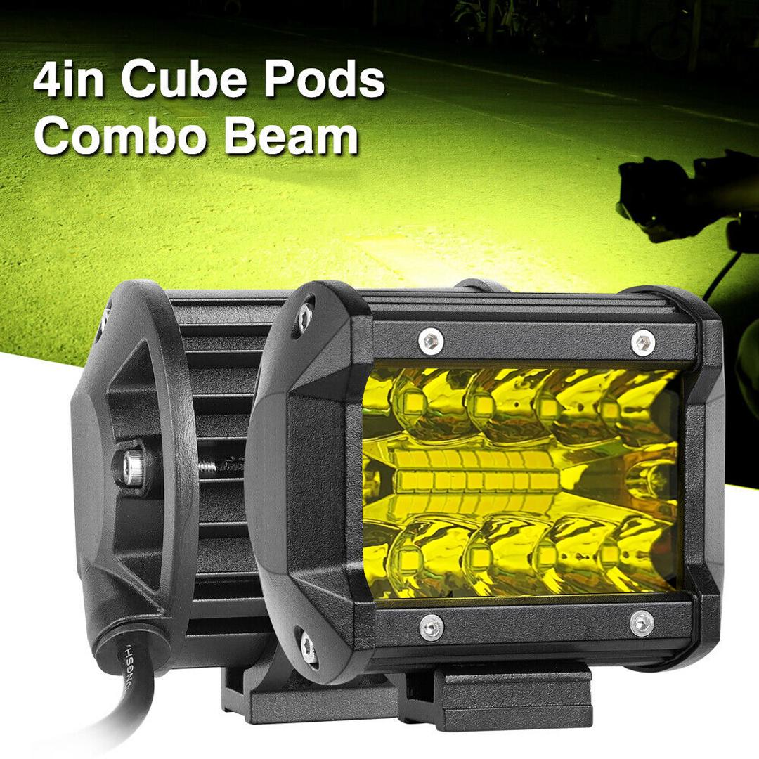 PDTO 2шт Внедорожник Автомобиль 4 120W Желтые Втождения Противотуманные фары Flood Beam Work Spot Lamps
PDTO 2шт Внедорожник Автомобиль 4 120W Желтые Втождения Противотуманные фары Flood Beam Work Spot Lamps