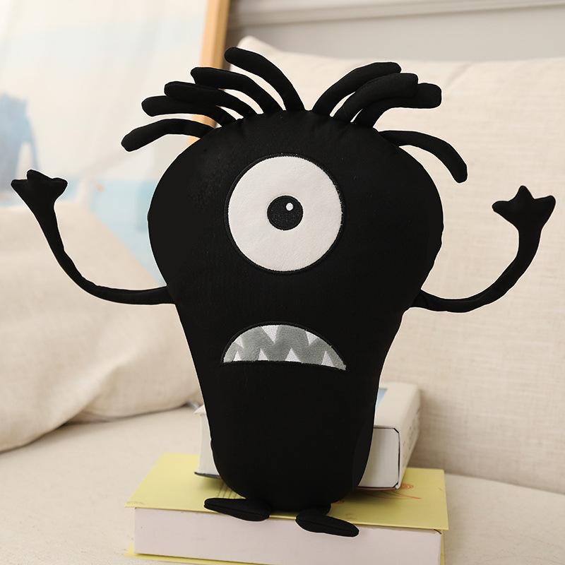 Creative funny little black monster doll plush toy doll cute children soothing rag doll birthday gift 35cm(0.25kg)
Creative funny little black monster doll plush toy doll cute children soothing rag doll birthday gift 35cm(0.25kg)