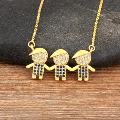 Nidin Hot Sale Family Love Mom Dad Son Daughter Necklace Girl Boy Heart Pendant Cubic Zirconia Couples Jewelry Gift Wholesale
Nidin Hot Sale Family Love Mom Dad Son Daughter Necklace Girl Boy Heart Pendant Cubic Zirconia Couples Jewelry Gift Wholesale