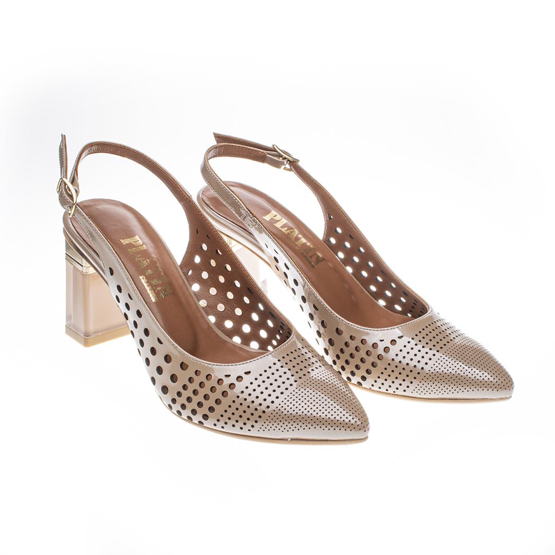 Женская обувь из натуральной кожи на высоком каблуке особого дизайна 36
Женская обувь из натуральной кожи на высоком каблуке особого дизайна 36