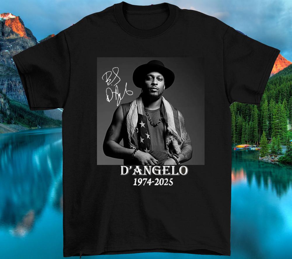 Christmas gift D Angelo R.I.P Cotton Unisex All Size T-Shirt Unisex T-Shirt XXXXL
Christmas gift D Angelo R.I.P Cotton Unisex All Size T-Shirt Unisex T-Shirt XXXXL