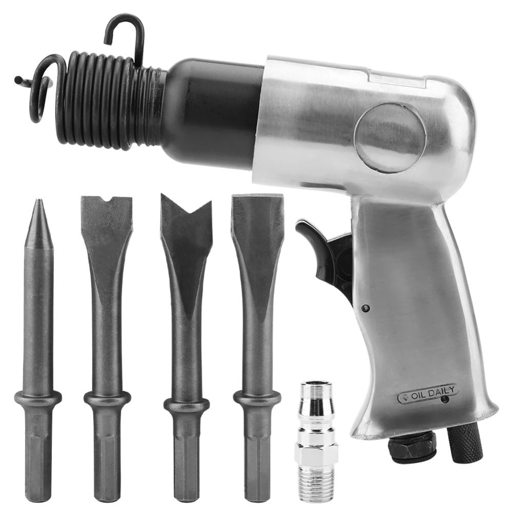 Industrial Air Hammer Powerful Strong Impact Shovel 1/4 Pneumatic Shovel Pick Shovel Hammer 1 set
Industrial Air Hammer Powerful Strong Impact Shovel 1/4 Pneumatic Shovel Pick Shovel Hammer 1 set