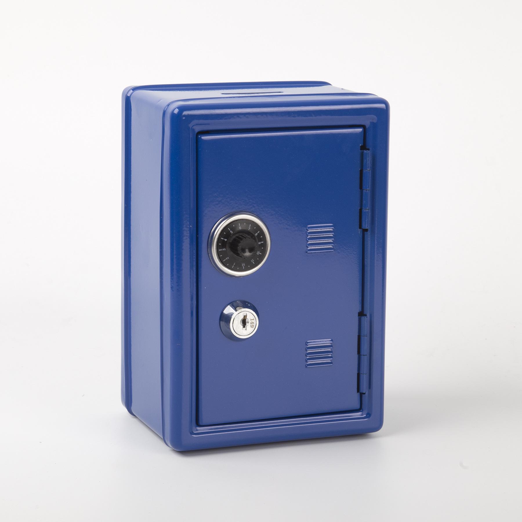Lockable Metal Cash Box - Mini Money Jar, Coin Bank, Key Safe темно-синий
Lockable Metal Cash Box - Mini Money Jar, Coin Bank, Key Safe темно-синий
