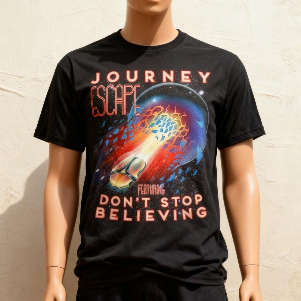 New Journey Escape Don039t Stop Believing Men039s T shirt Rock Band Unisex T-Shirt S
New Journey Escape Don039t Stop Believing Men039s T shirt Rock Band Unisex T-Shirt S