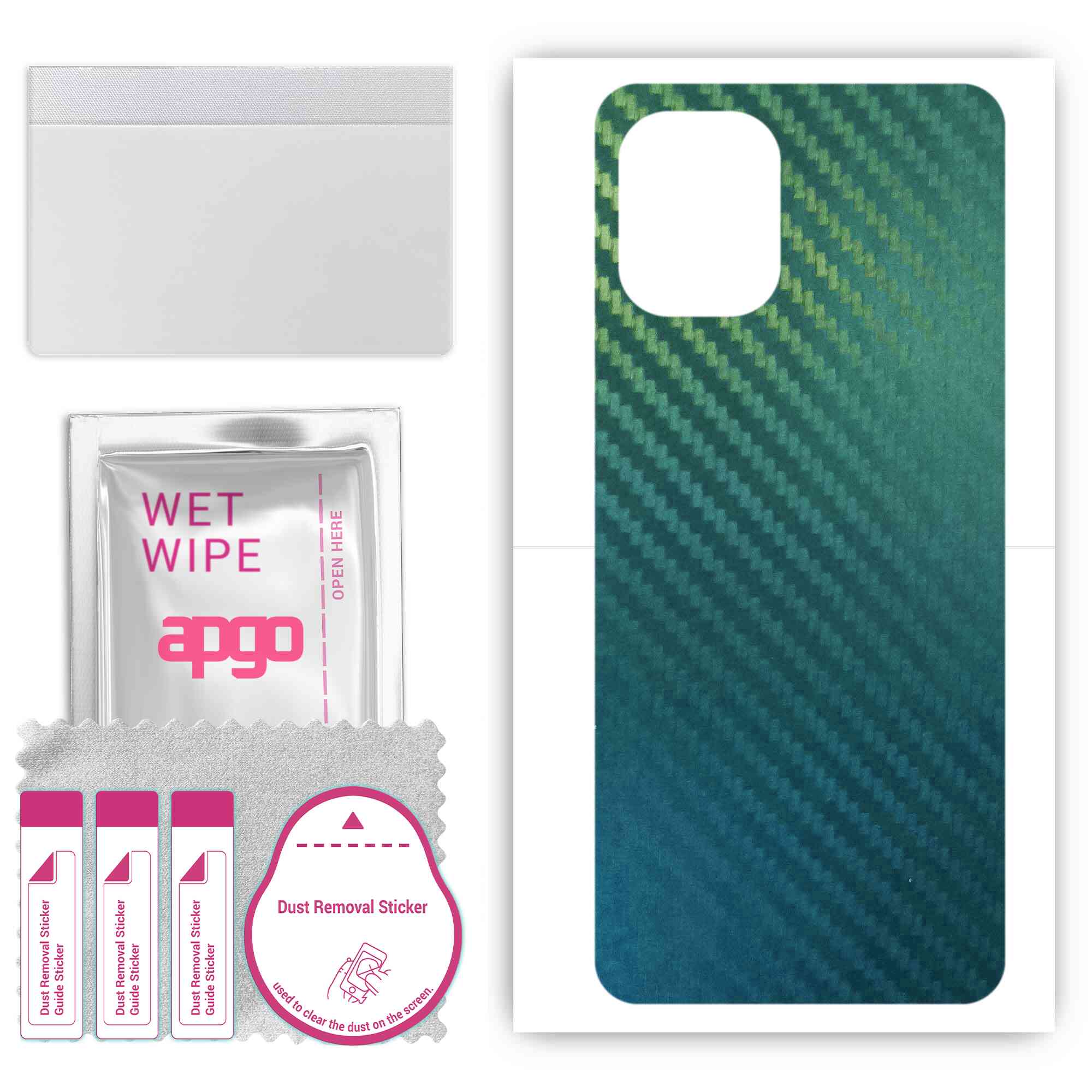 apgo Protective Skin Sticker for the back compatible with Umidigi F3S, Wrap Film, Foil, Vinyl - Pattern Carbon Chameleon CAKA1
apgo Protective Skin Sticker for the back compatible with Umidigi F3S, Wrap Film, Foil, Vinyl - Pattern Carbon Chameleon CAKA1