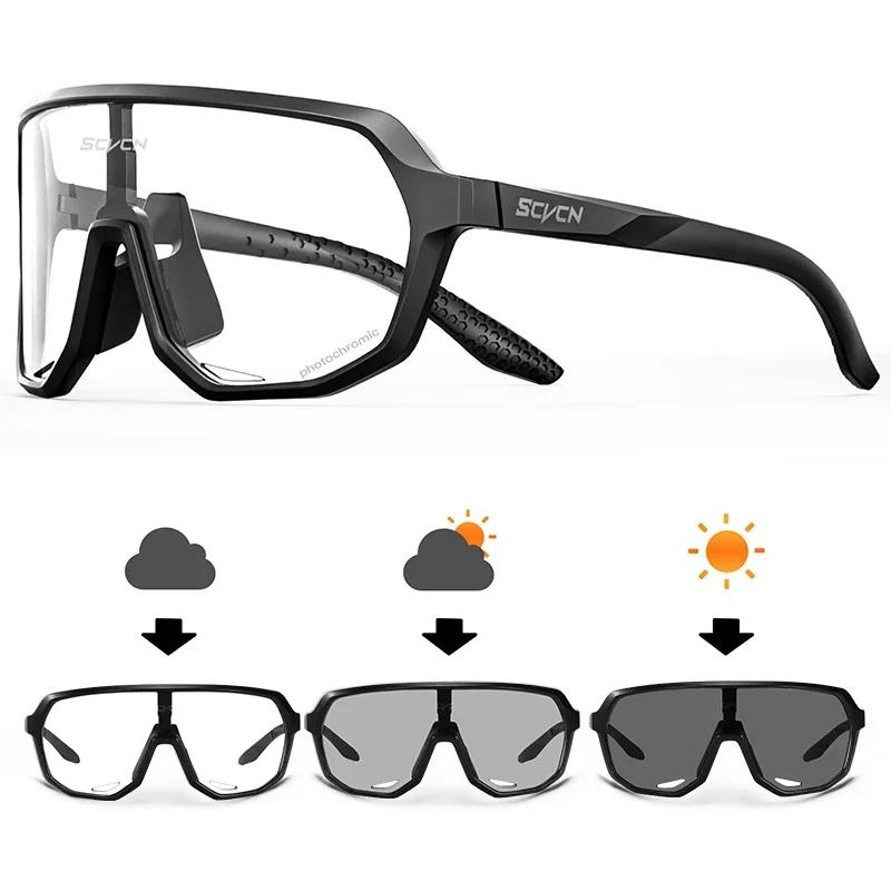 SCVCN Photochromic Glasses Cycling Sunglasses Men Women UV Sports Running MTB Biking Eyewear Road Mountain Bike Bicycle Goggles Photochromic-1lens
SCVCN Photochromic Glasses Cycling Sunglasses Men Women UV Sports Running MTB Biking Eyewear Road Mountain Bike Bicycle Goggles Photochromic-1lens