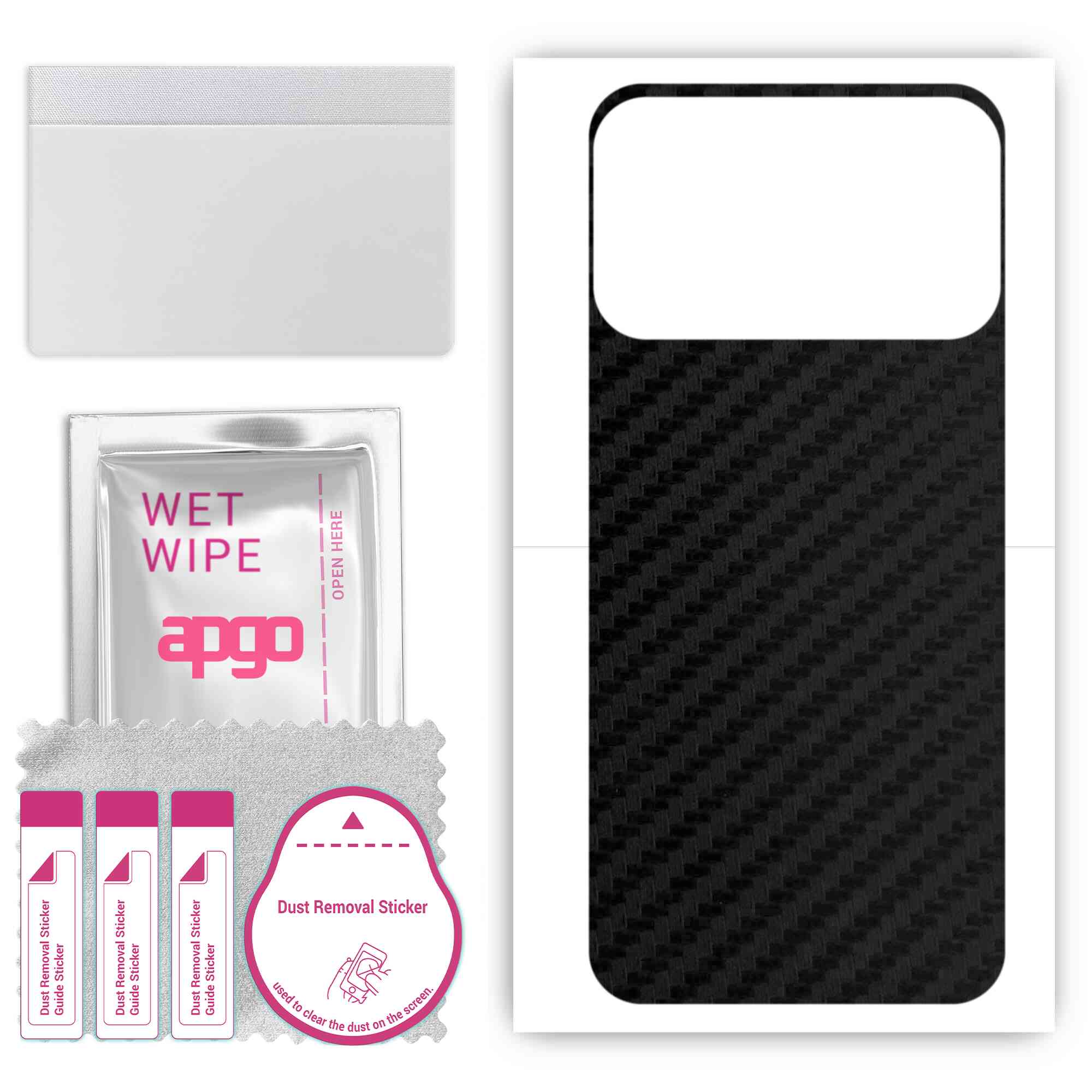 Apgo Protective Skin Sticker для задньої панелі, сумісної з Tecno Spark 8P, Wrap Film, Foil, Vinyl - Pattern Carbon Black
Apgo Protective Skin Sticker для задньої панелі, сумісної з Tecno Spark 8P, Wrap Film, Foil, Vinyl - Pattern Carbon Black