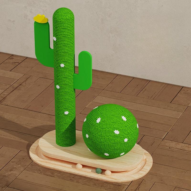 Cactus Ball Grab Pillar Indoor Cat Scratching Column Cactus Crawling Toy Fun Activity For Cats Pet Furniture Decoration
Cactus Ball Grab Pillar Indoor Cat Scratching Column Cactus Crawling Toy Fun Activity For Cats Pet Furniture Decoration