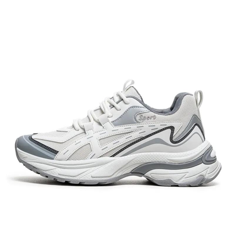 Men Running Shoes Fashion Trainer Race Sneakers Breathable Sports Brand Original Footwear Outdoor Athletic Casual Walking Shoes 44 сірий колір
Men Running Shoes Fashion Trainer Race Sneakers Breathable Sports Brand Original Footwear Outdoor Athletic Casual Walking Shoes 44 сірий колір