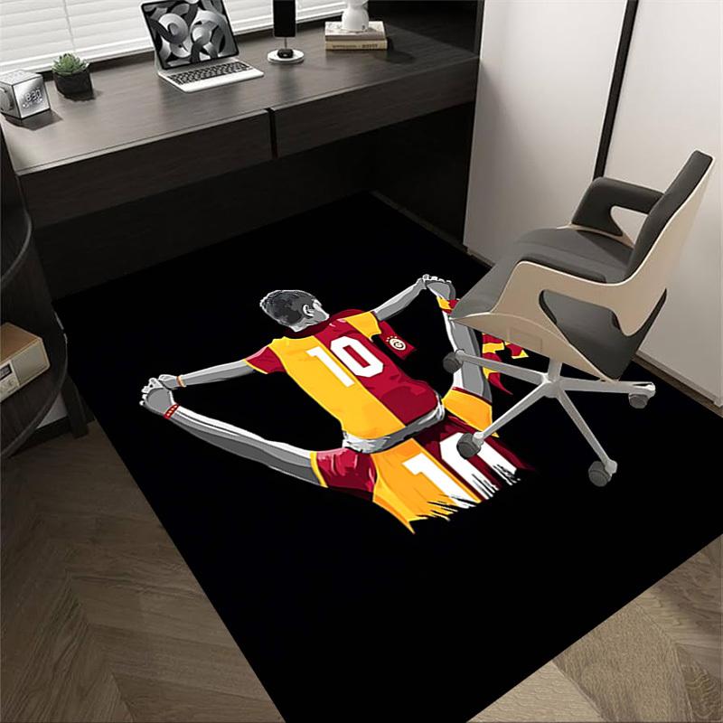 1PC Footballer, Scarf Extra Large Non-Slip Floor carpet, Office, family, bedroom, Studio - Large Area Rug Indoor Rugs, Vibrant Colors-A280 60cm by 90cm
1PC Footballer, Scarf Extra Large Non-Slip Floor carpet, Office, family, bedroom, Studio - Large Area Rug Indoor Rugs, Vibrant Colors-A280 60cm by 90cm
