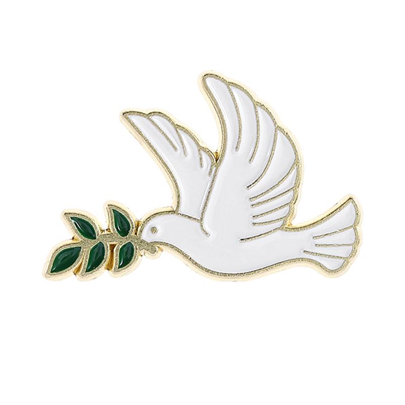 Peace Dove Enamel Pins Gothic Black Crow Raven Mystery Animal Pigeon World Peace Brooches Lapel Badge Jewelry Gifts For Friends
Peace Dove Enamel Pins Gothic Black Crow Raven Mystery Animal Pigeon World Peace Brooches Lapel Badge Jewelry Gifts For Friends