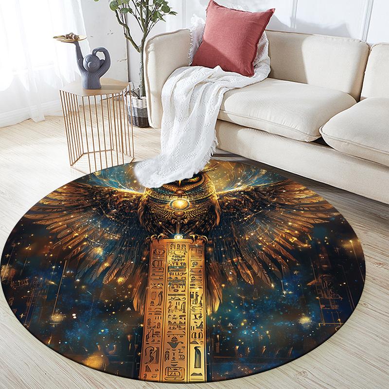 Shining Eagle,Round Area Rug,Carpet Rug for Living Room Bedroom Sofa Playroom Decor,Non-slip Floor Mat 80cmx80cm
Shining Eagle,Round Area Rug,Carpet Rug for Living Room Bedroom Sofa Playroom Decor,Non-slip Floor Mat 80cmx80cm