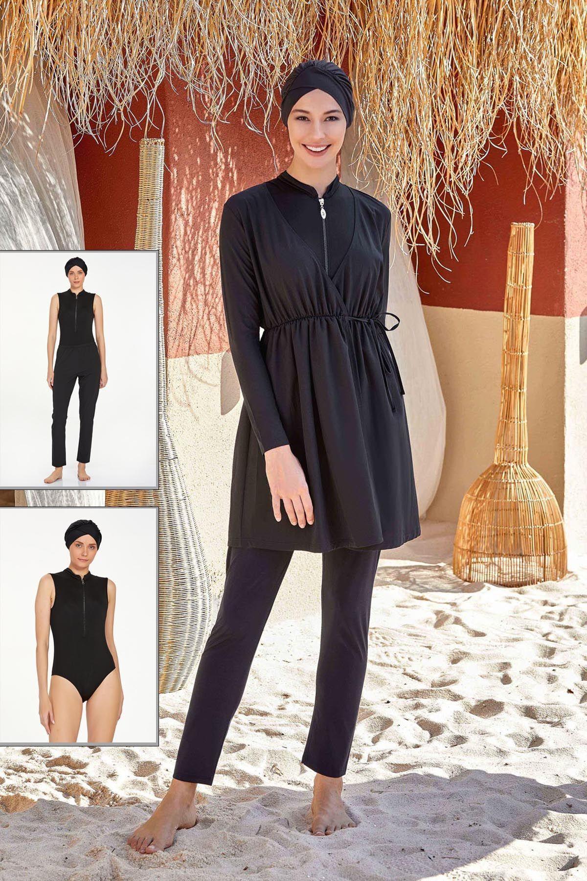 Жіночий мусульманський скромний ісламський повне покриття Burkini Beach Swimwear Costume Swimwear Hijab Beachwear Swimsuit L
Жіночий мусульманський скромний ісламський повне покриття Burkini Beach Swimwear Costume Swimwear Hijab Beachwear Swimsuit L