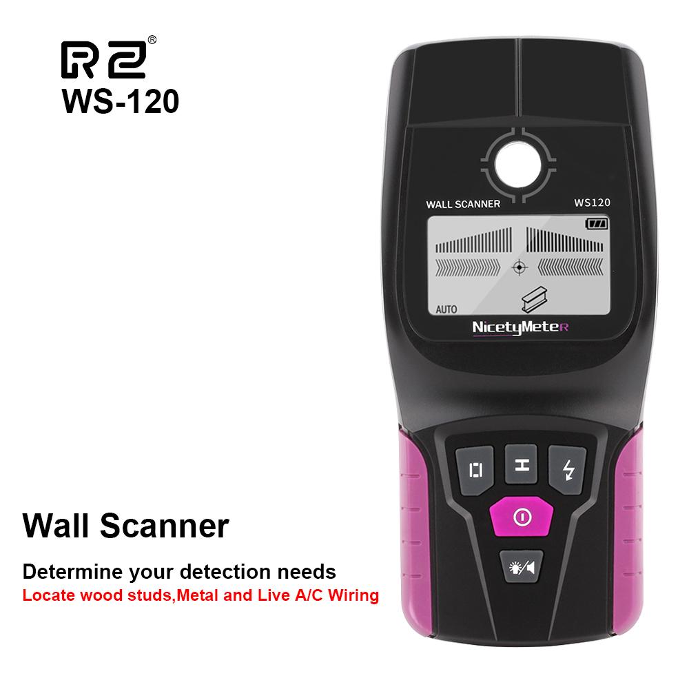 RZ Wall Scanner Многофункциональный настенный детектор Провода под напряжением Кабель ПВХ водопроводная труба Металлоискатель сканер
RZ Wall Scanner Многофункциональный настенный детектор Провода под напряжением Кабель ПВХ водопроводная труба Металлоискатель сканер