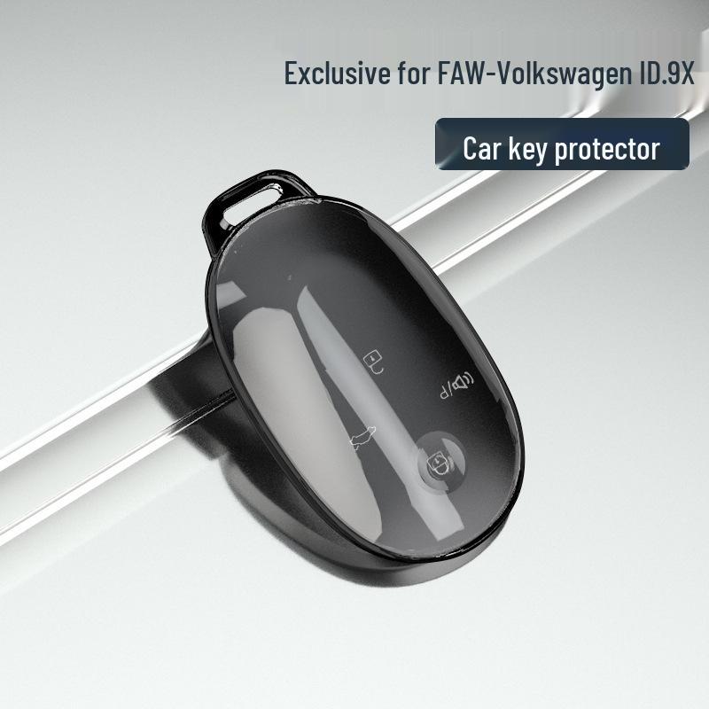 Volkswagen ID.9X Key Card Case: Transparent, Full-Coverage Shell with Buckle, Unisex Interior Accessory.
Volkswagen ID.9X Key Card Case: Transparent, Full-Coverage Shell with Buckle, Unisex Interior Accessory.