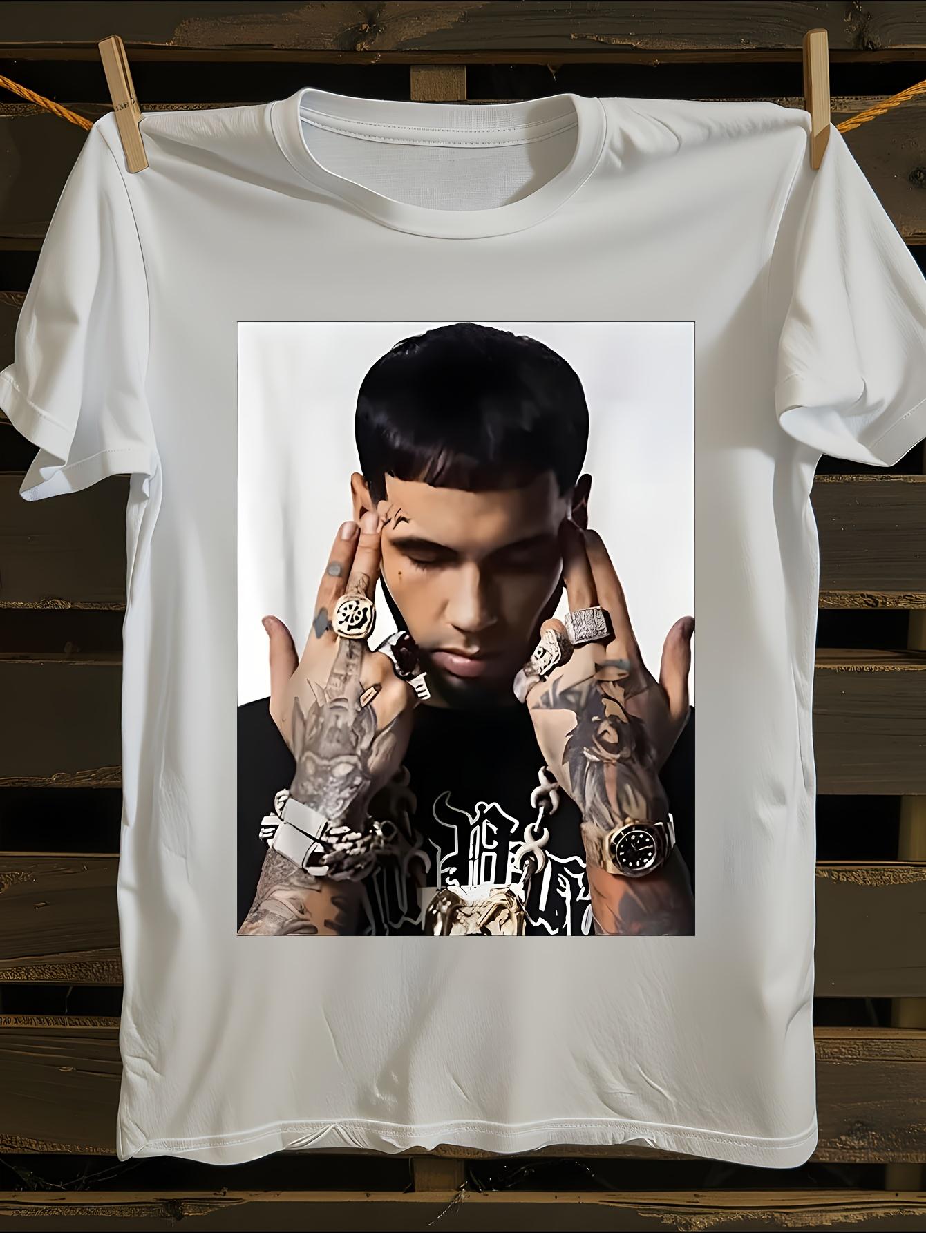 Anuel AA Real Hasta La Muerte Official Graphic T-Shirt Mens Tshirt Womens Tshirts with Letters Print Short Sleeves T-Shirt Casual Street Tee Shirt Top XL
Anuel AA Real Hasta La Muerte Official Graphic T-Shirt Mens Tshirt Womens Tshirts with Letters Print Short Sleeves T-Shirt Casual Street Tee Shirt Top XL
