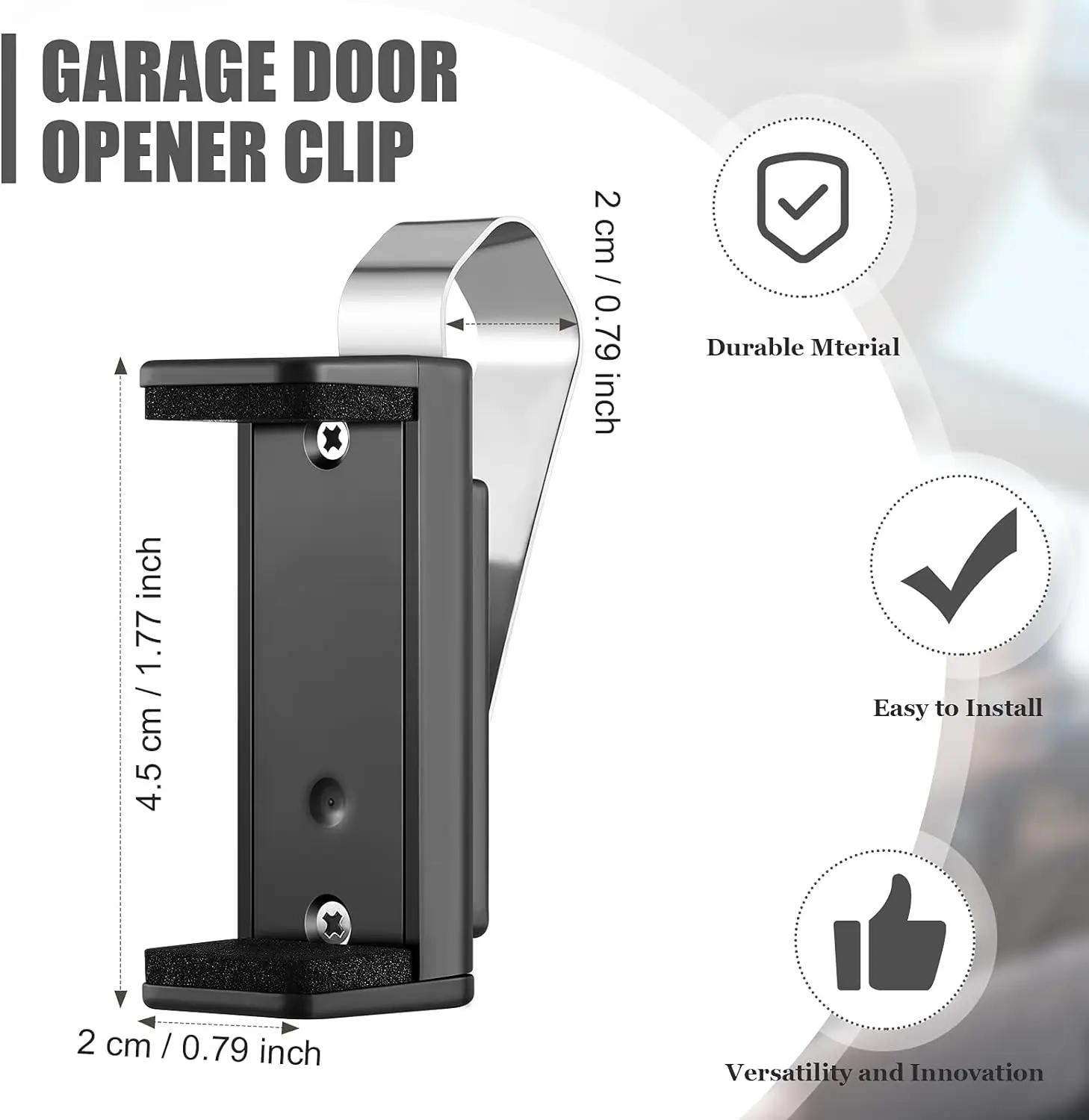 1 PC Garage Door Opener Clip Universal Car Garage Remote Visor Clip Adjustable Compatible with Liftmaster, Sears and Chamberlain чорний
1 PC Garage Door Opener Clip Universal Car Garage Remote Visor Clip Adjustable Compatible with Liftmaster, Sears and Chamberlain чорний