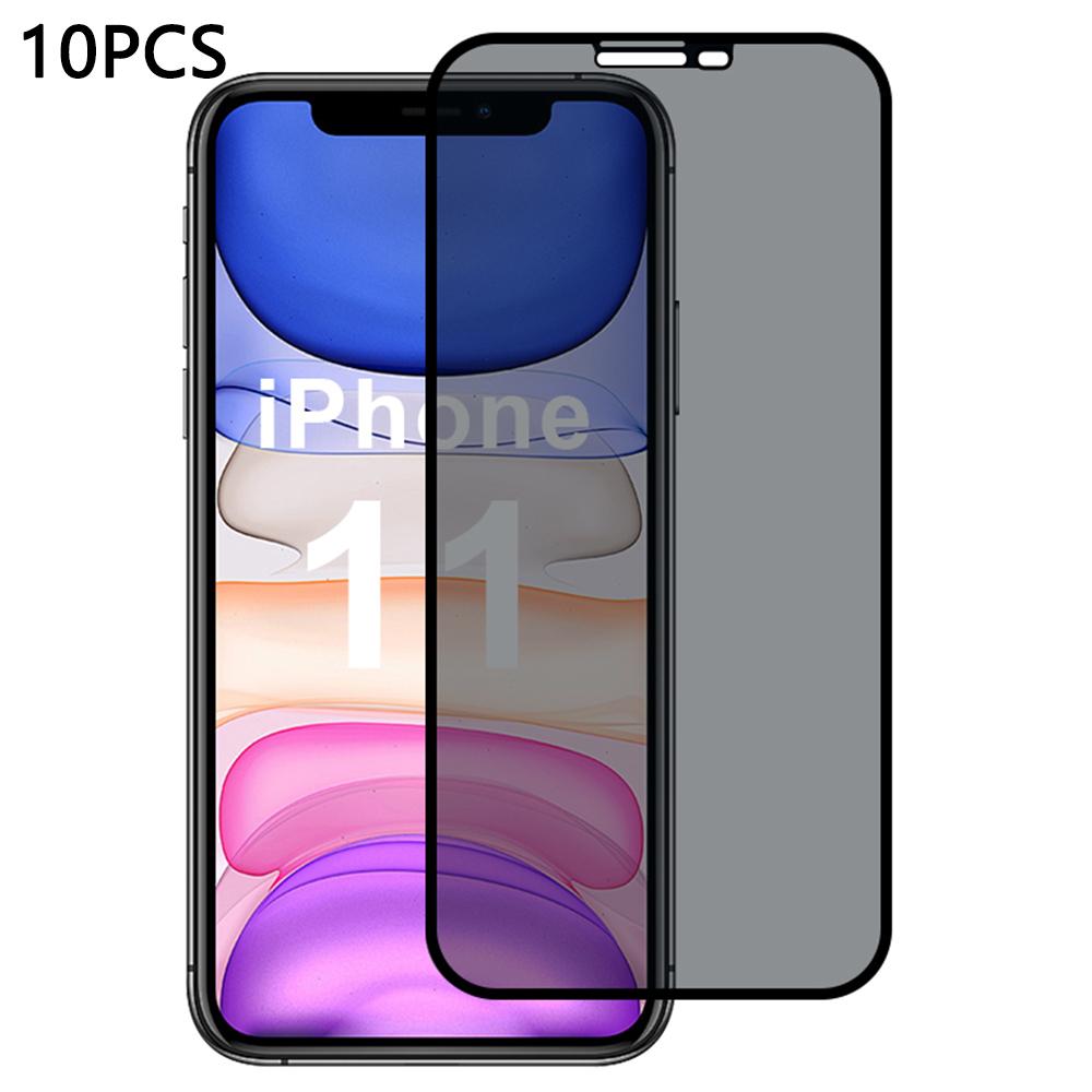 10Pcs/Pack For iPhone 11 Screen Protector Anti Spy 2.5D Silk Printing High Aluminum-Silicon Glass Film Type A
10Pcs/Pack For iPhone 11 Screen Protector Anti Spy 2.5D Silk Printing High Aluminum-Silicon Glass Film Type A