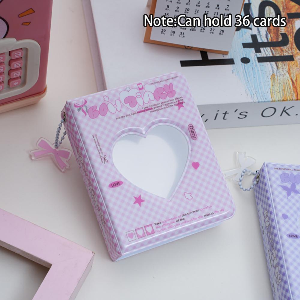 Cute and fresh 3-inch Polaroid mini album, idol idol idol album, small card storage book, can hold 36 sheets photos розовый
Cute and fresh 3-inch Polaroid mini album, idol idol idol album, small card storage book, can hold 36 sheets photos розовый