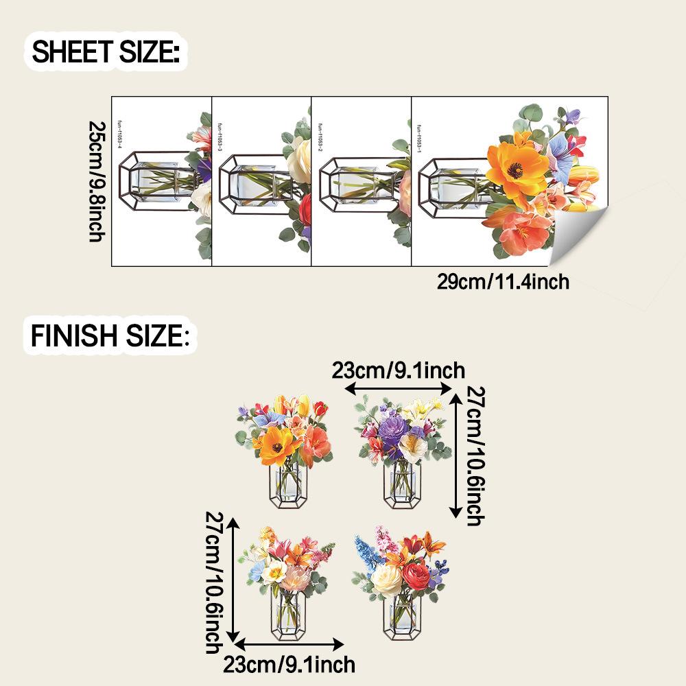 Creative Painted Flower Vase for Decoration of Living Room and Study Room, Stickers for Beautifying The Surface
Creative Painted Flower Vase for Decoration of Living Room and Study Room, Stickers for Beautifying The Surface