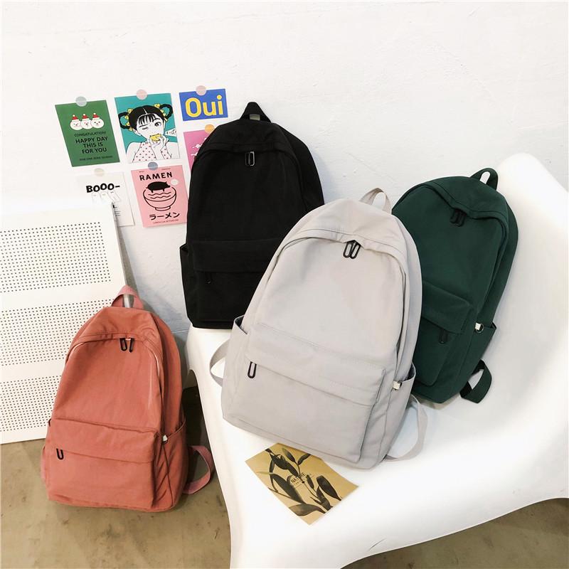 Korean Style Solid Color Nylon Backpack for Junior High Girls - Trendy, Simple, Large Capacity Shoulder and Travel Bag червоний
Korean Style Solid Color Nylon Backpack for Junior High Girls - Trendy, Simple, Large Capacity Shoulder and Travel Bag червоний