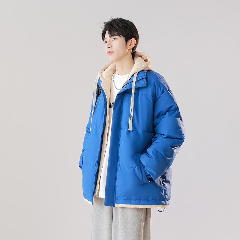 Хлопковая одежда мужская поддельная с двумя капюшонами утолщенная термохлопковая одежда пара свободное пальто женская зимняя куртка 2XL синий
Хлопковая одежда мужская поддельная с двумя капюшонами утолщенная термохлопковая одежда пара свободное пальто женская зимняя куртка 2XL синий