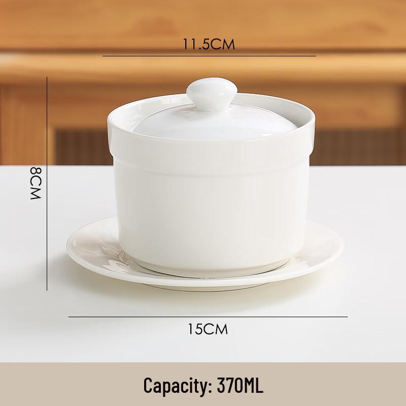 4.5-inch Ceramic Double Boiler Stew Pot Set
4.5-inch Ceramic Double Boiler Stew Pot Set