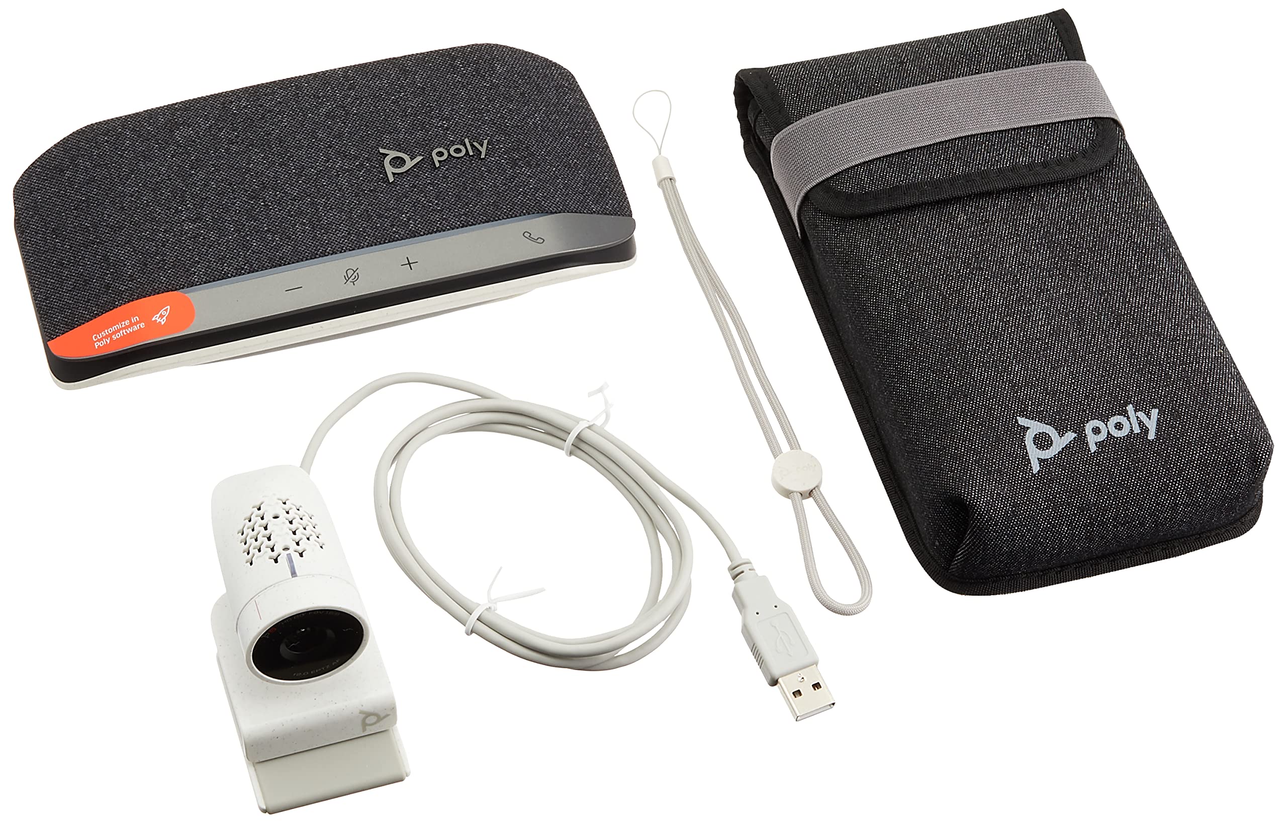 Poly Studio P5 kit with Sync web camera speakerphone included version 2 years manufacturer warranty simple package 20+ 2200-87150-025-A
Poly Studio P5 kit with Sync web camera speakerphone included version 2 years manufacturer warranty simple package 20+ 2200-87150-025-A