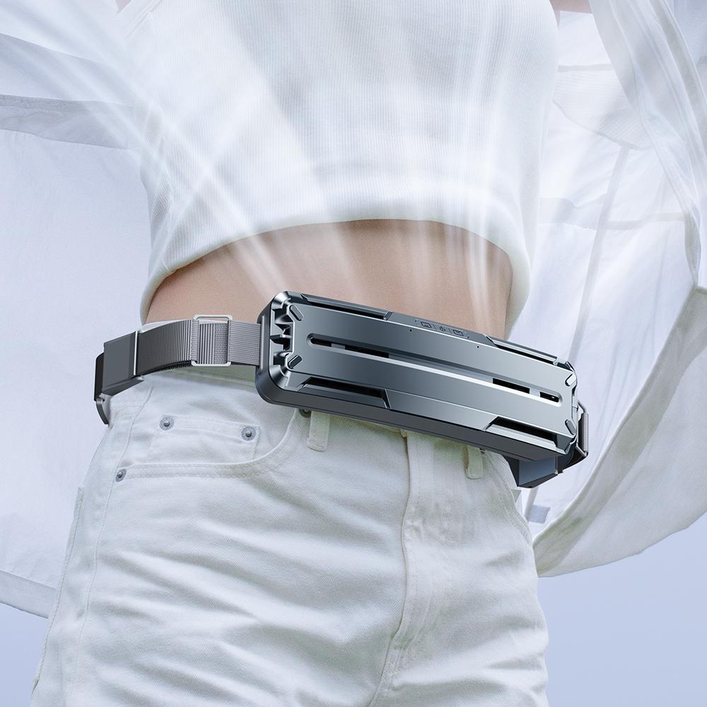 F79 Outdoor Cycling Four Speeds Adjustable Silent Ice Feeling Belt Fan,56x41x201mm Dark Grey
F79 Outdoor Cycling Four Speeds Adjustable Silent Ice Feeling Belt Fan,56x41x201mm Dark Grey