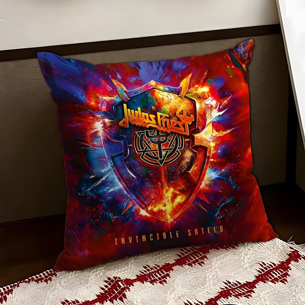 JJudas PPriest Cushion Cover Reversible Soft Durable Pillow Cover Home Car MultiScene Use for Daily Comfort 30X30cm
JJudas PPriest Cushion Cover Reversible Soft Durable Pillow Cover Home Car MultiScene Use for Daily Comfort 30X30cm