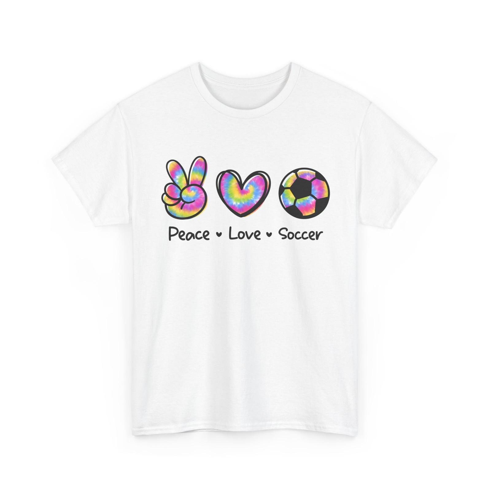 Soccer Shirt, Peace Love Soccer Sports Lovers Player Women Men Shirt 5XL різнокольоровий
Soccer Shirt, Peace Love Soccer Sports Lovers Player Women Men Shirt 5XL різнокольоровий
