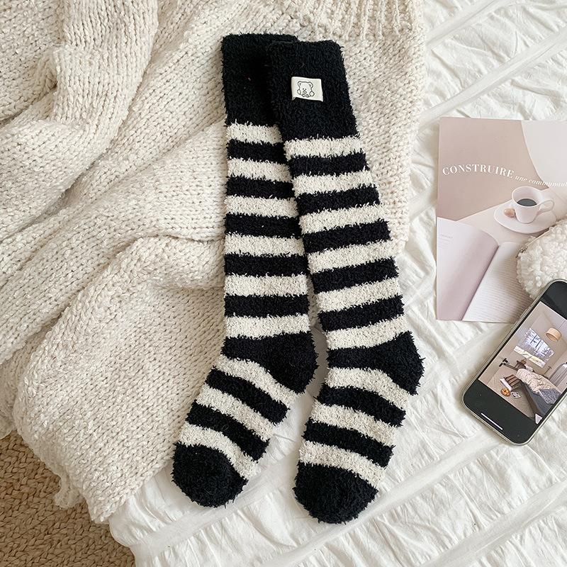 Носки для сна из кораллового флиса, Женские послеродовые носки, Флисовые утолщенные носки до середины голени, Теплая и ветрозащитная защита ног, Высокие носки 1 pair
Носки для сна из кораллового флиса, Женские послеродовые носки, Флисовые утолщенные носки до середины голени, Теплая и ветрозащитная защита ног, Высокие носки 1 pair