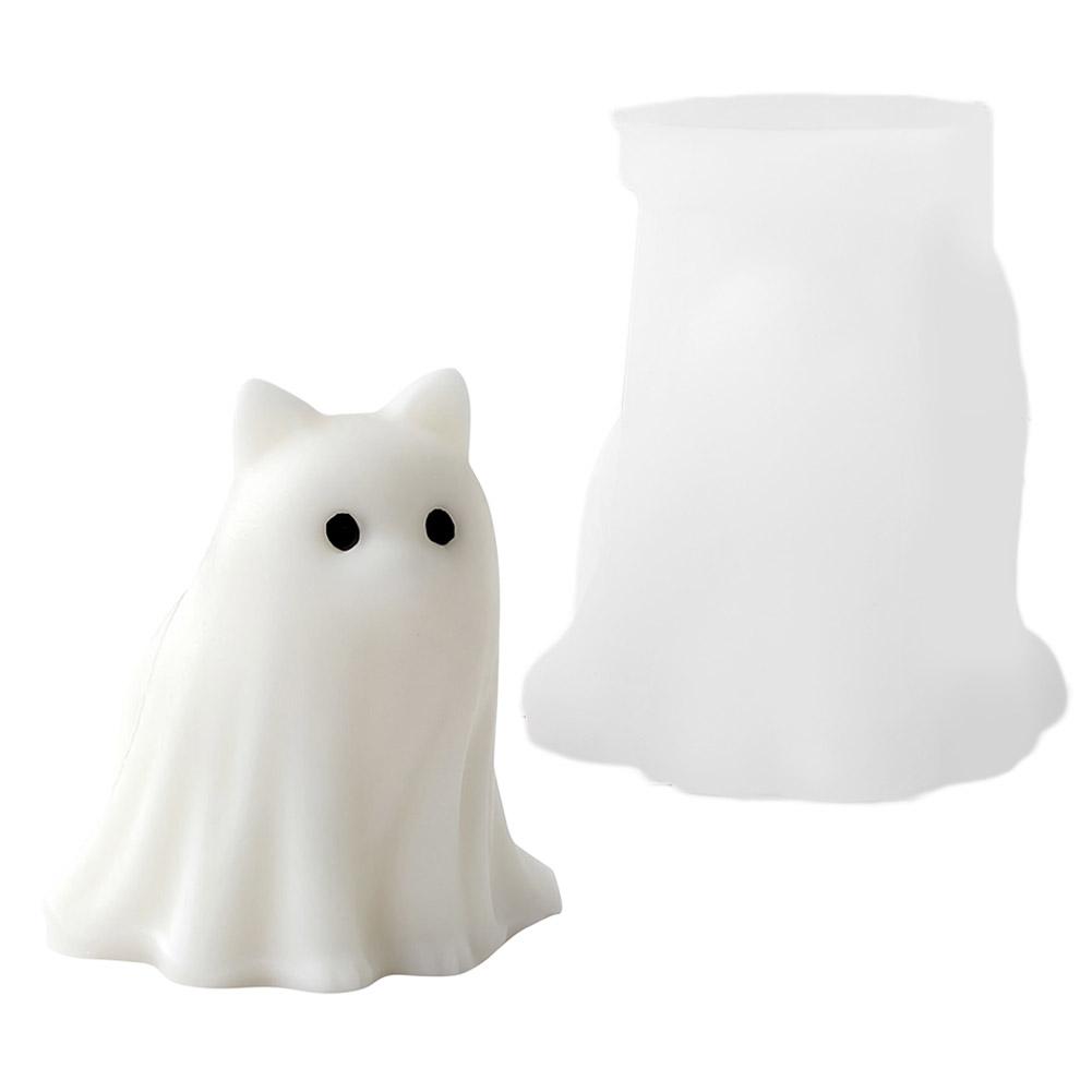 Ghost Cat And Dog Candle Silicone Mold Ornament Handmade DIY Halloween Ghost Candle Silicone Mold Desktop Ornament Decoration
Ghost Cat And Dog Candle Silicone Mold Ornament Handmade DIY Halloween Ghost Candle Silicone Mold Desktop Ornament Decoration