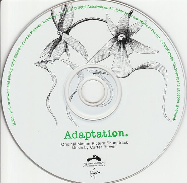 CD CARTER BURWELL - Adaptation. CDASW43484 Astralwerks, Vi 2002 UK Soundtracks & Musicals Used
CD CARTER BURWELL - Adaptation. CDASW43484 Astralwerks, Vi 2002 UK Soundtracks & Musicals Used