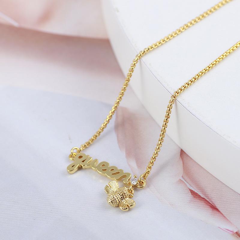 European And American Tide Brand Jewelry Wholesale Three-Dimensional Small Bee Shape Letter Adjustable Bracelet Bracelet
European And American Tide Brand Jewelry Wholesale Three-Dimensional Small Bee Shape Letter Adjustable Bracelet Bracelet