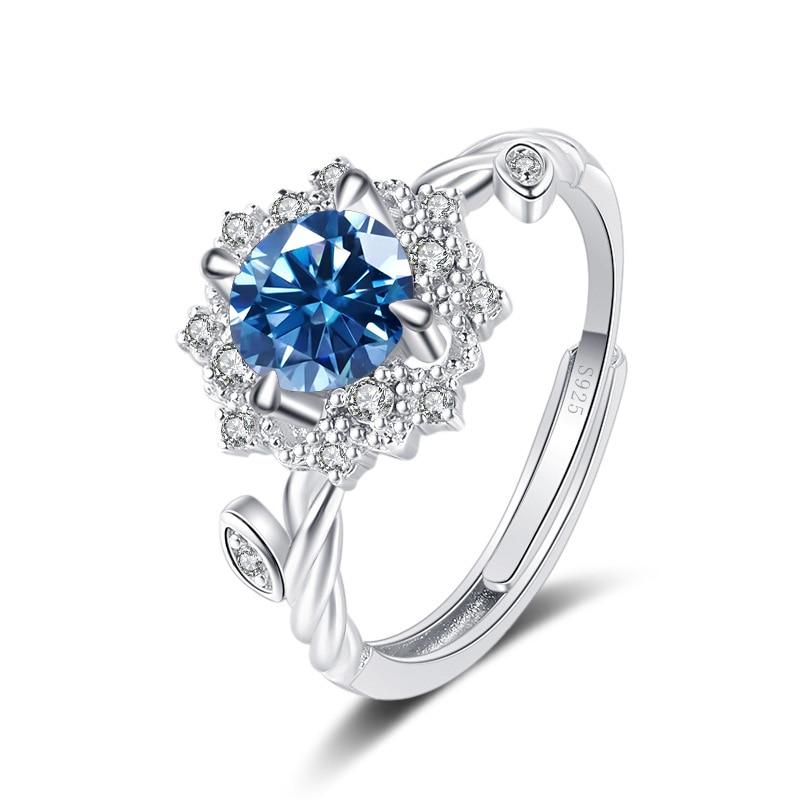 Bague Ringen Round 8H8A VVS D Colour 1ct Moissanite Каблучка S925 Sterling Silver Ювелірні вироби Аксесуари Квітка Чотири Кігті Каблучки Для Жінок 1ct adjustable королівський синій колір
Bague Ringen Round 8H8A VVS D Colour 1ct Moissanite Каблучка S925 Sterling Silver Ювелірні вироби Аксесуари Квітка Чотири Кігті Каблучки Для Жінок 1ct adjustable королівський синій колір