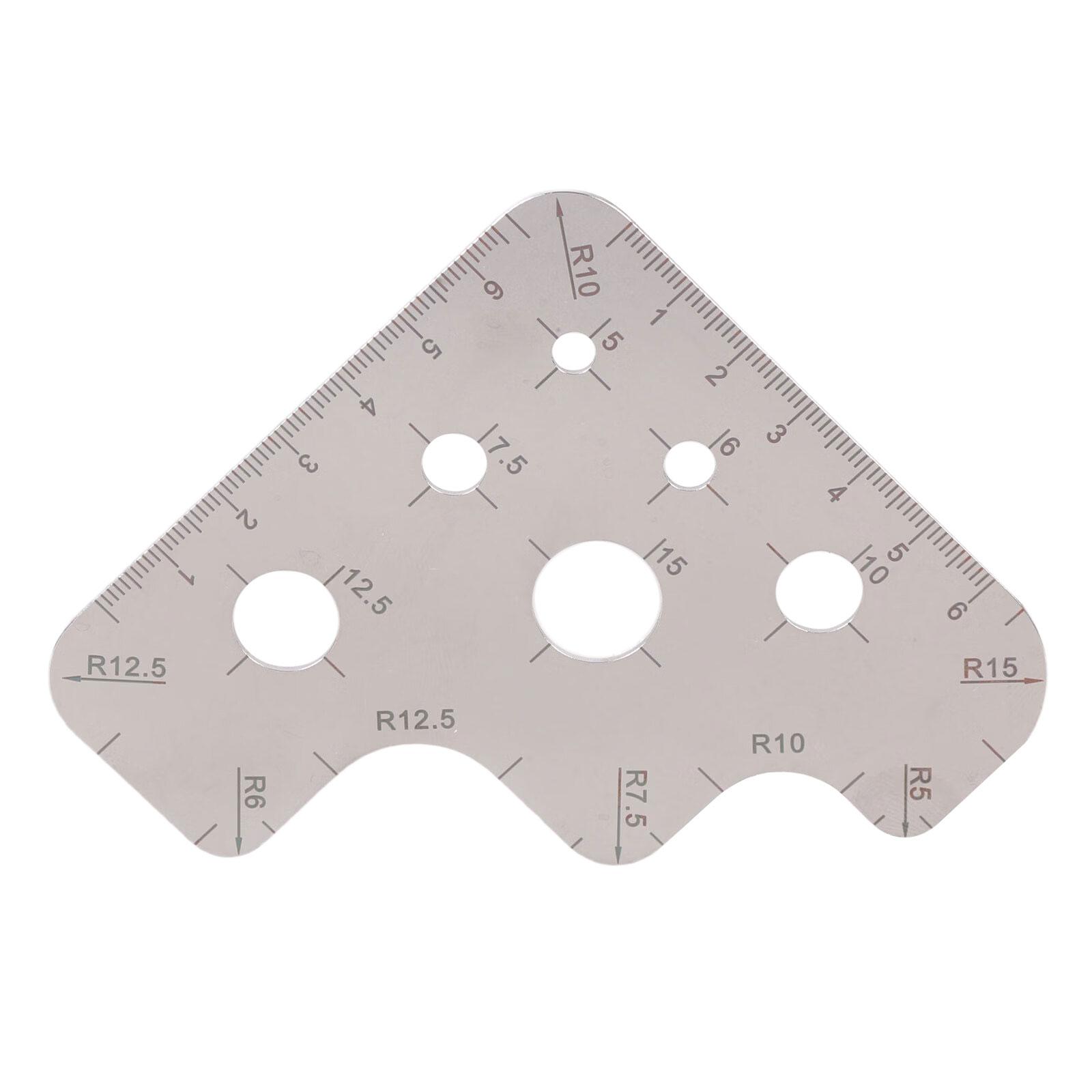 Stainless Steel Circle Template Round Leather Cutting Tool Corner Cutter for Measurement in Various Crafting Tasks 1
Stainless Steel Circle Template Round Leather Cutting Tool Corner Cutter for Measurement in Various Crafting Tasks 1