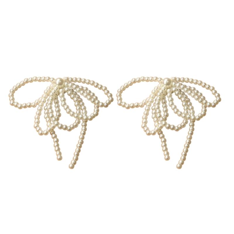 2 шт. Элегантный жемчужный бант-шарм для изготовления ювелирных изделий, пряжка для обуви, украшение для ключей, ожерелье, серьги, аксессуар 1
2 шт. Элегантный жемчужный бант-шарм для изготовления ювелирных изделий, пряжка для обуви, украшение для ключей, ожерелье, серьги, аксессуар 1