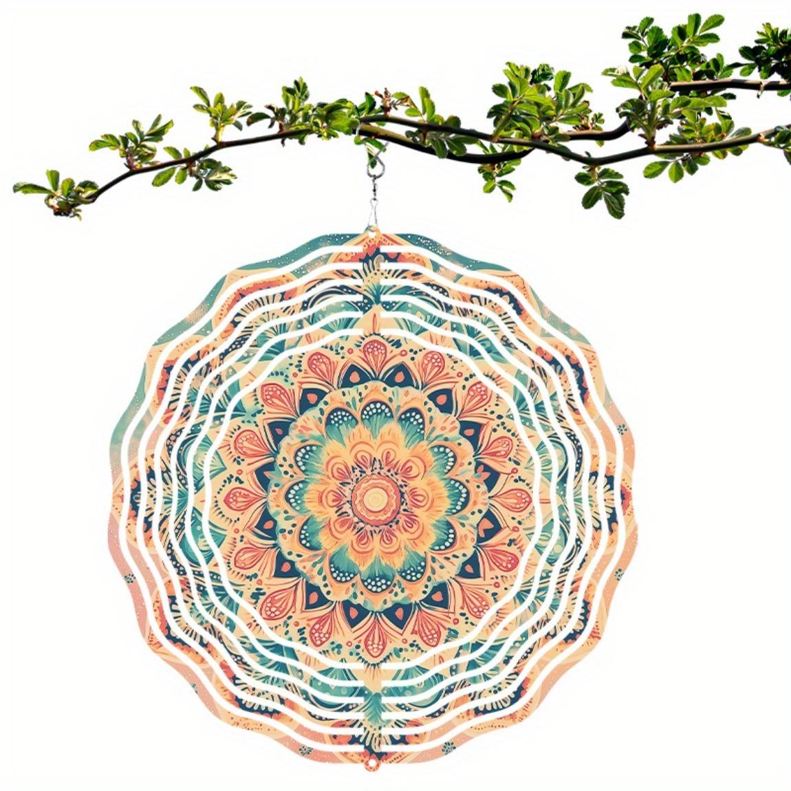 10 Inch Hanging Wind Chime Art Decor for Spring Summer with 360 Rotating Hook Dynamic Design Lively Elegant Gift for Home Garden 01A
10 Inch Hanging Wind Chime Art Decor for Spring Summer with 360 Rotating Hook Dynamic Design Lively Elegant Gift for Home Garden 01A