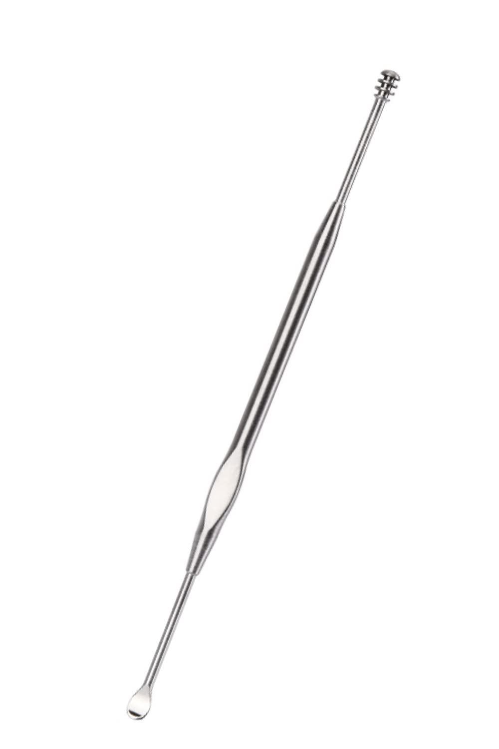 wumio Stainless Steel Ear Pick 1 Spoon Screw Ear Cleaning Ear Wax Spiral Easy to Hold Weight Orientation Sturdy Durable Portable Cool Ear Pick Simple
wumio Stainless Steel Ear Pick 1 Spoon Screw Ear Cleaning Ear Wax Spiral Easy to Hold Weight Orientation Sturdy Durable Portable Cool Ear Pick Simple