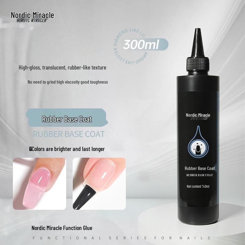 Nordic Miracle Nail Каучуковая база 2-в-1, готовая к УФ-полимеризации для типсов и прочного, долговечного блеска
Nordic Miracle Nail Каучуковая база 2-в-1, готовая к УФ-полимеризации для типсов и прочного, долговечного блеска