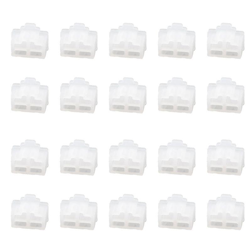 ABUL-Clear Ethernet Port RJ 45 Dustproof Cap Protection Stopper 20 Connector Plug чистий
ABUL-Clear Ethernet Port RJ 45 Dustproof Cap Protection Stopper 20 Connector Plug чистий