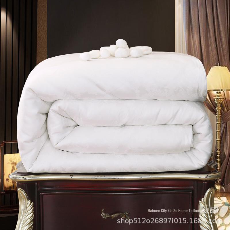 Всесезонное одеяло из хлопка и шелка: Летнее, Весеннее, Осеннее и Зимнее Подарочное Лоскутное Одеяло 150x200cm 3 jin жёлтый