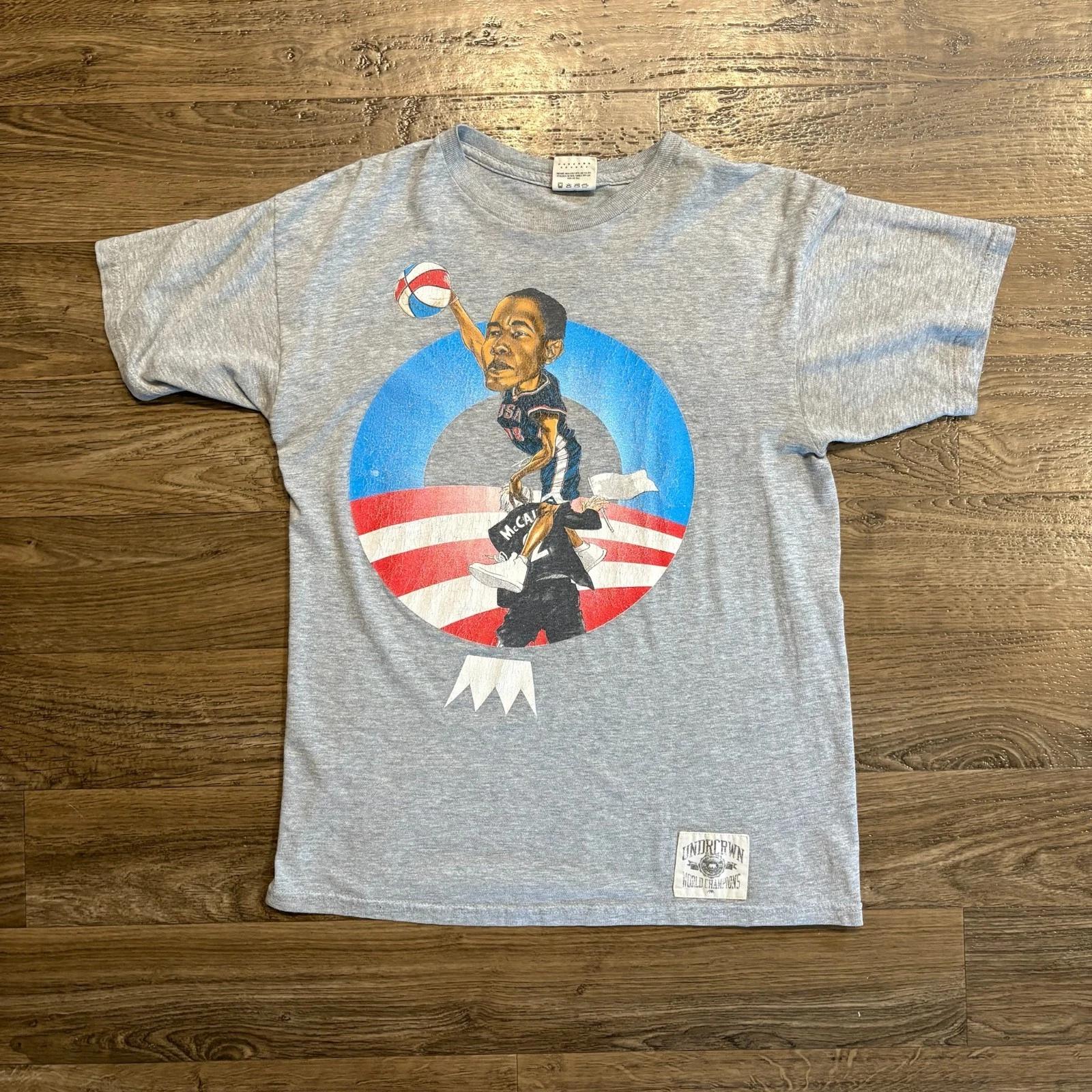 Y2K / Vintage 2008 Undrcrwn Barack Obama vs John McCain Political Graphic Tee M S
Y2K / Vintage 2008 Undrcrwn Barack Obama vs John McCain Political Graphic Tee M S