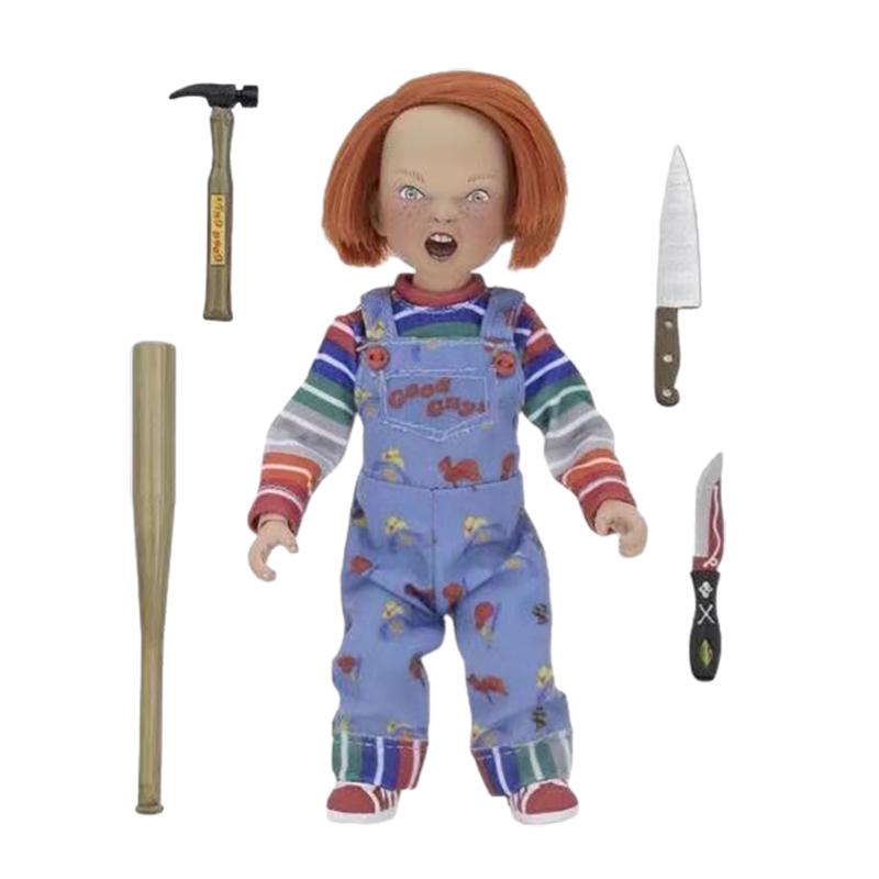 Коллекционная фигурка Чаки для детской игры, игрушечная кукла, подарок для мальчика, ребенка, украшение стола, дома
Коллекционная фигурка Чаки для детской игры, игрушечная кукла, подарок для мальчика, ребенка, украшение стола, дома